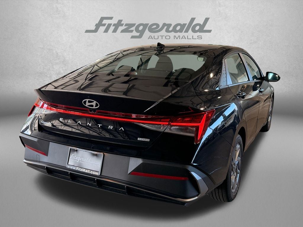 2026 Hyundai Elantra Hybrid Blue