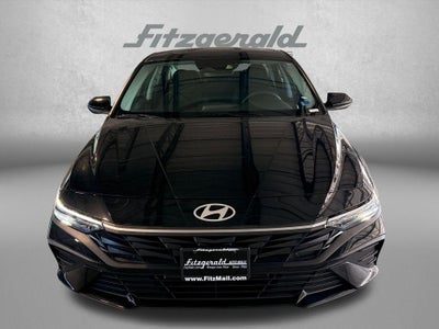 2026 Hyundai Elantra Hybrid Blue