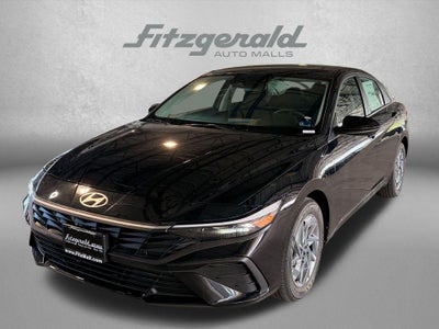 2026 Hyundai Elantra Hybrid Blue