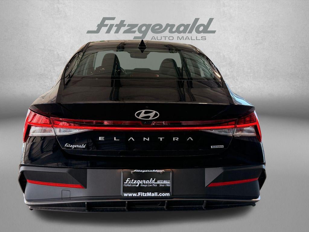 2026 Hyundai Elantra Hybrid Blue
