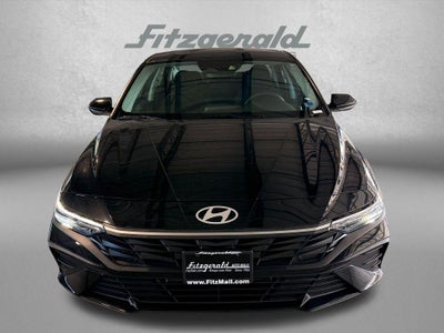 2026 Hyundai Elantra Hybrid Blue
