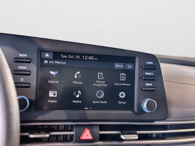 2026 Hyundai Elantra Hybrid Blue