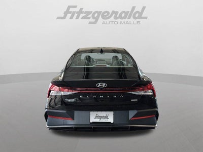 2026 Hyundai Elantra Hybrid Blue
