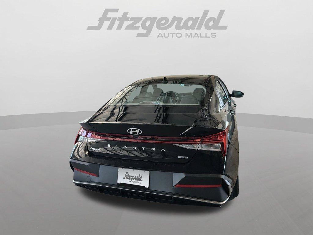 2026 Hyundai Elantra Hybrid Blue
