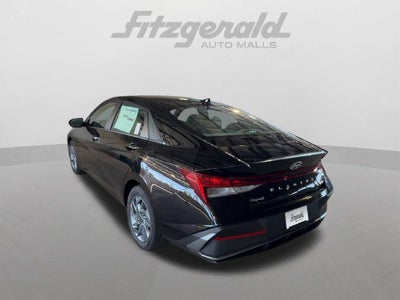 2026 Hyundai Elantra Hybrid Blue
