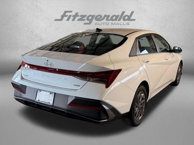 2026 Hyundai Elantra Hybrid Blue