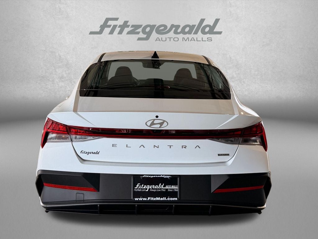 2026 Hyundai Elantra Hybrid Blue