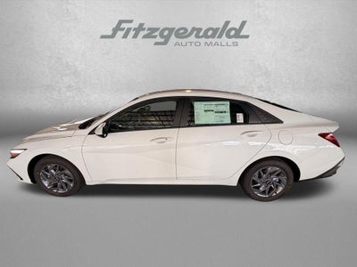 2026 Hyundai Elantra Hybrid Blue