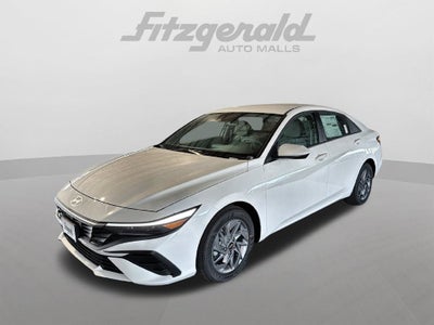 2026 Hyundai Elantra Hybrid Blue