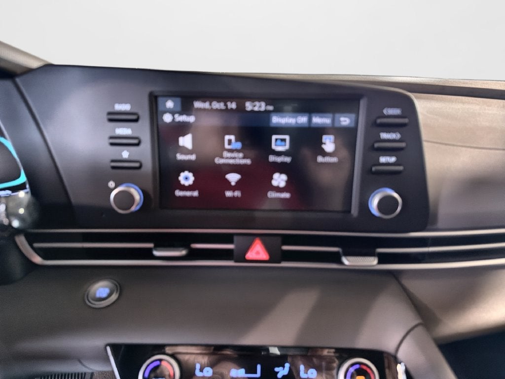 2026 Hyundai Elantra Hybrid Blue