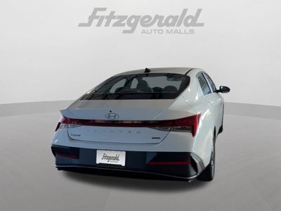 2026 Hyundai Elantra Hybrid Blue