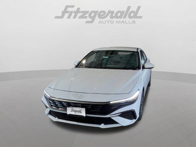 2026 Hyundai Elantra Hybrid Blue