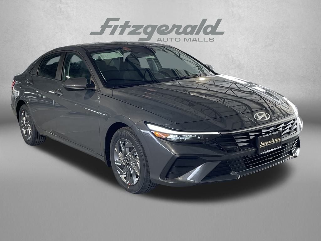 2026 Hyundai Elantra Hybrid Blue