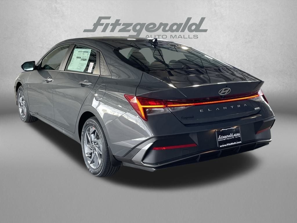 2026 Hyundai Elantra Hybrid Blue