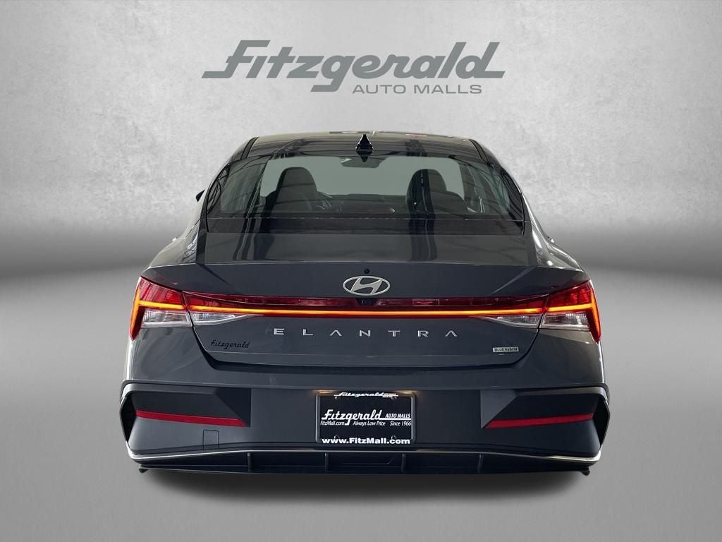 2026 Hyundai Elantra Hybrid Blue