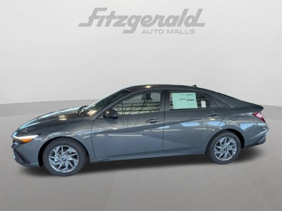 2026 Hyundai Elantra Hybrid Blue