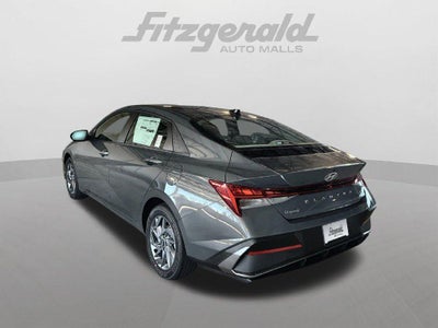 2026 Hyundai Elantra Hybrid Blue