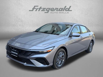 2026 Hyundai Elantra Hybrid Blue