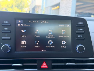 2026 Hyundai Elantra Hybrid Blue