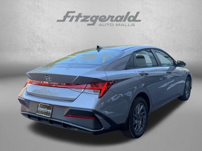 2026 Hyundai Elantra Hybrid Blue