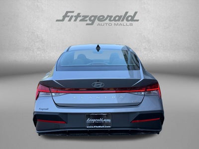 2026 Hyundai Elantra Hybrid Blue