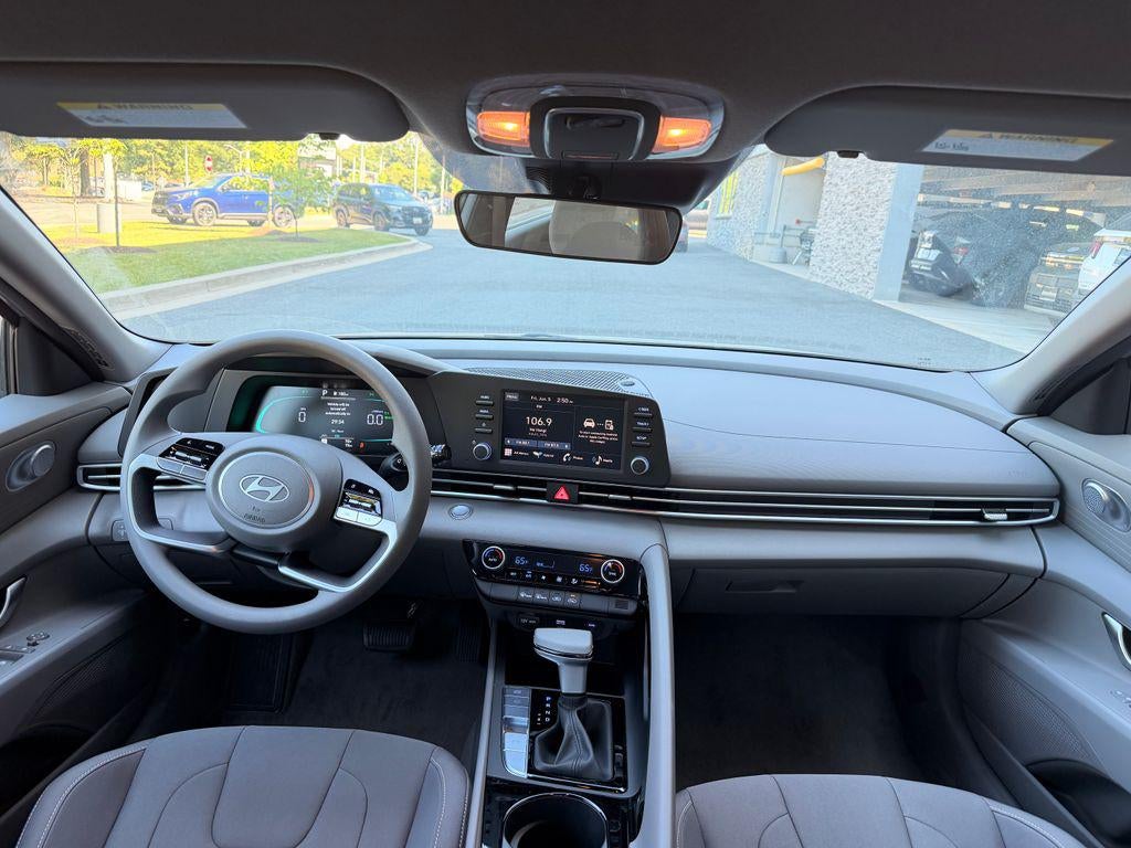 2026 Hyundai Elantra Hybrid Blue