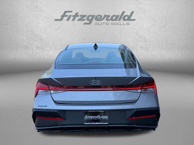 2026 Hyundai Elantra Hybrid Blue