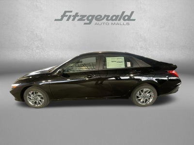 2026 Hyundai Elantra Hybrid Blue