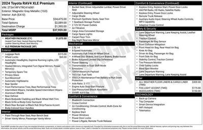 2024 Toyota RAV4 XLE Premium