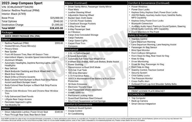 2023 Jeep Compass Sport