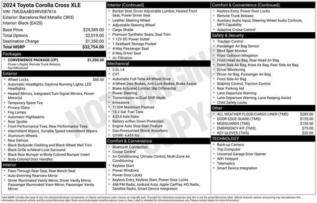2024 Toyota Corolla Cross XLE