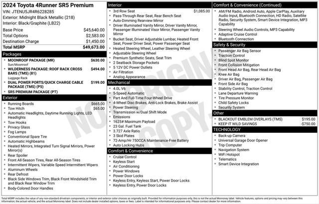 2024 Toyota 4Runner SR5 Premium