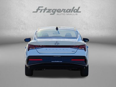 2026 Hyundai Elantra Hybrid Blue