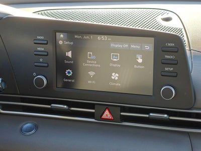 2026 Hyundai Elantra Hybrid Blue