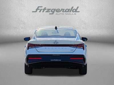 2026 Hyundai Elantra Hybrid Blue