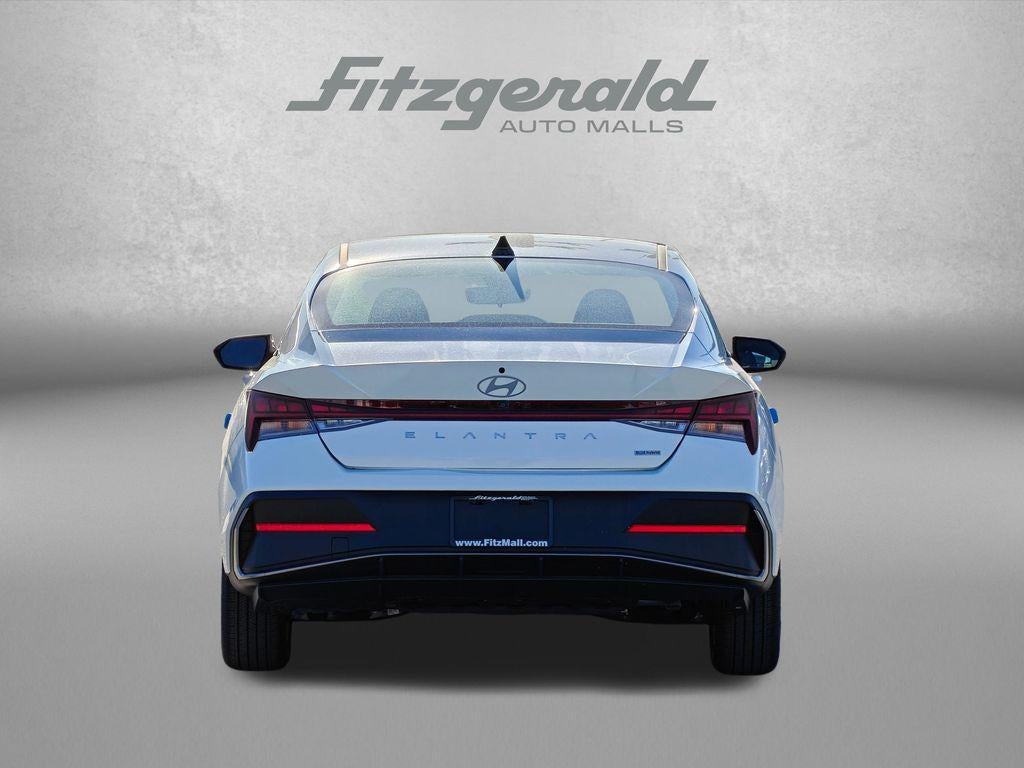 2026 Hyundai Elantra Hybrid Blue