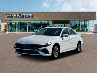 2026 Hyundai Elantra Hybrid Blue