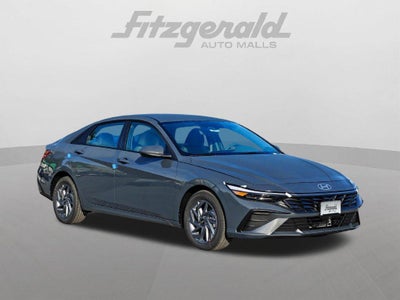 2026 Hyundai Elantra Hybrid Blue