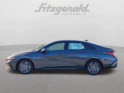 2026 Hyundai Elantra Hybrid Blue