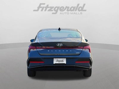 2026 Hyundai Elantra Hybrid Blue