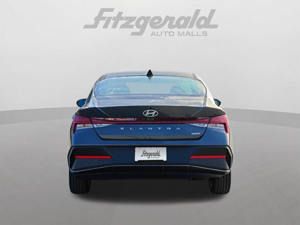 2026 Hyundai Elantra Hybrid Blue