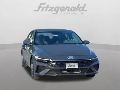 2026 Hyundai Elantra Hybrid Blue