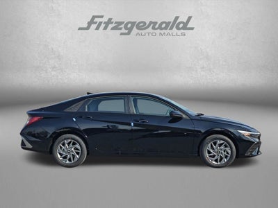 2026 Hyundai Elantra Hybrid Blue