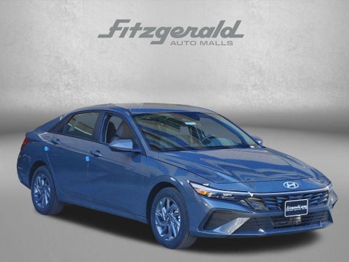 2026 Hyundai Elantra Hybrid Blue