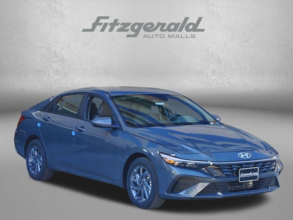 2026 Hyundai Elantra Hybrid Blue