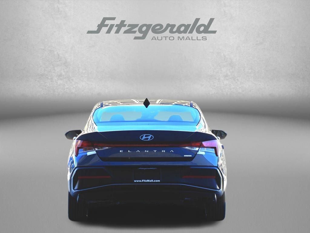 2026 Hyundai Elantra Hybrid Blue