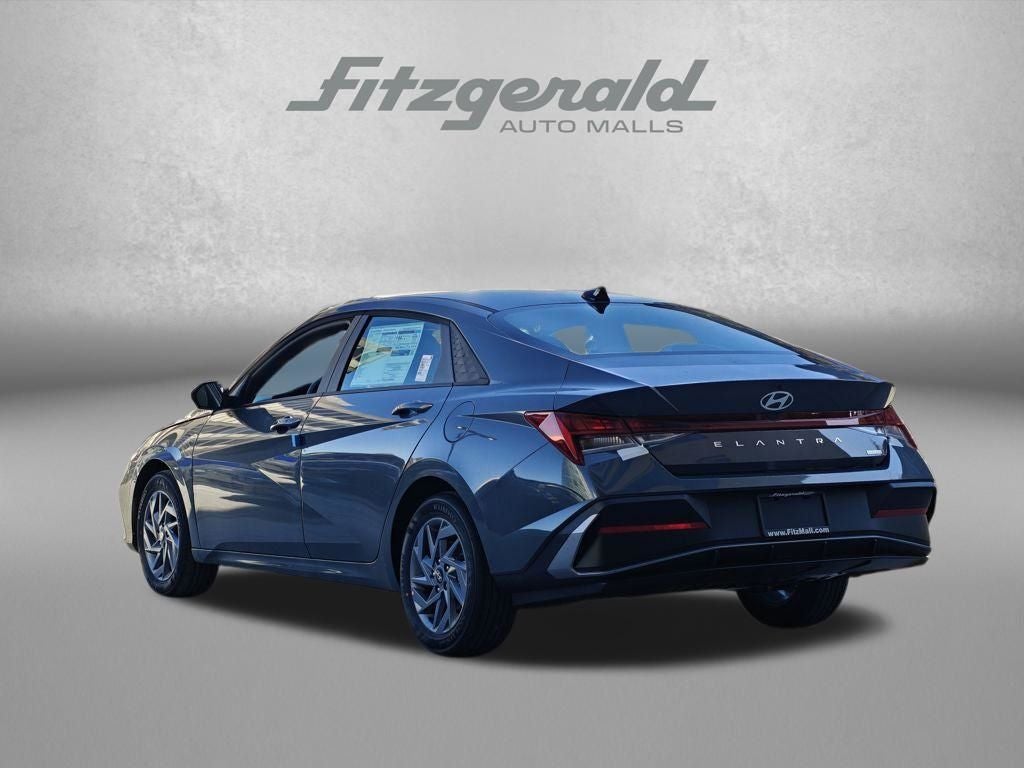 2026 Hyundai Elantra Hybrid Blue