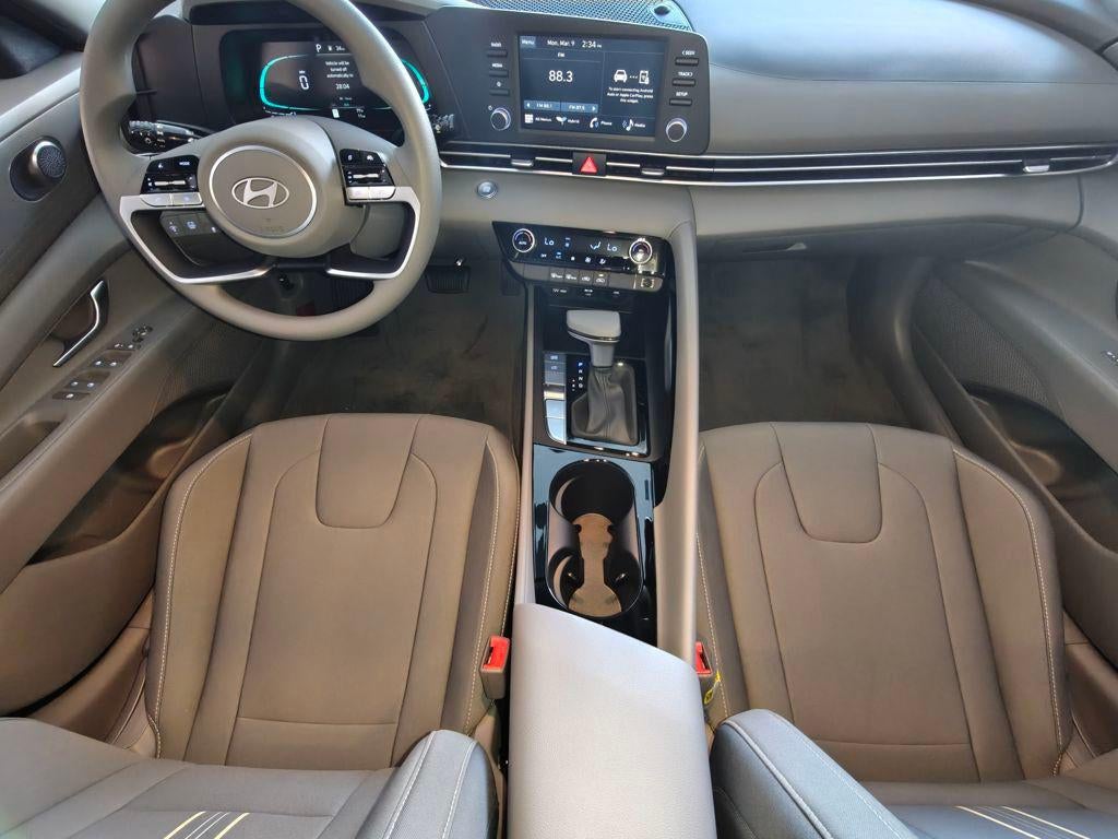 2026 Hyundai Elantra Hybrid Blue