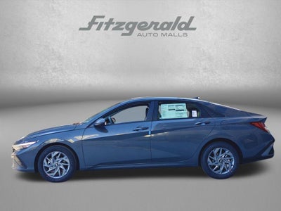2026 Hyundai Elantra Hybrid Blue