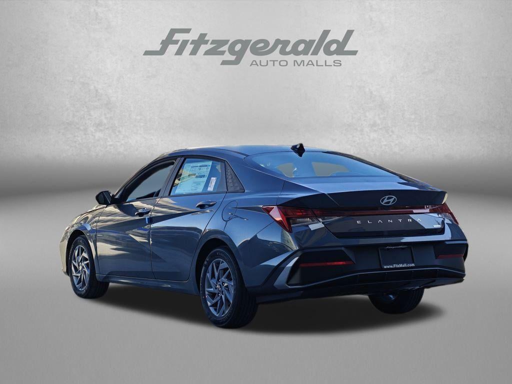 2026 Hyundai Elantra Hybrid Blue